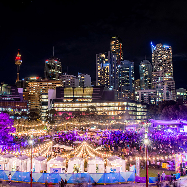 Tumbalong Park at Darling Harbour